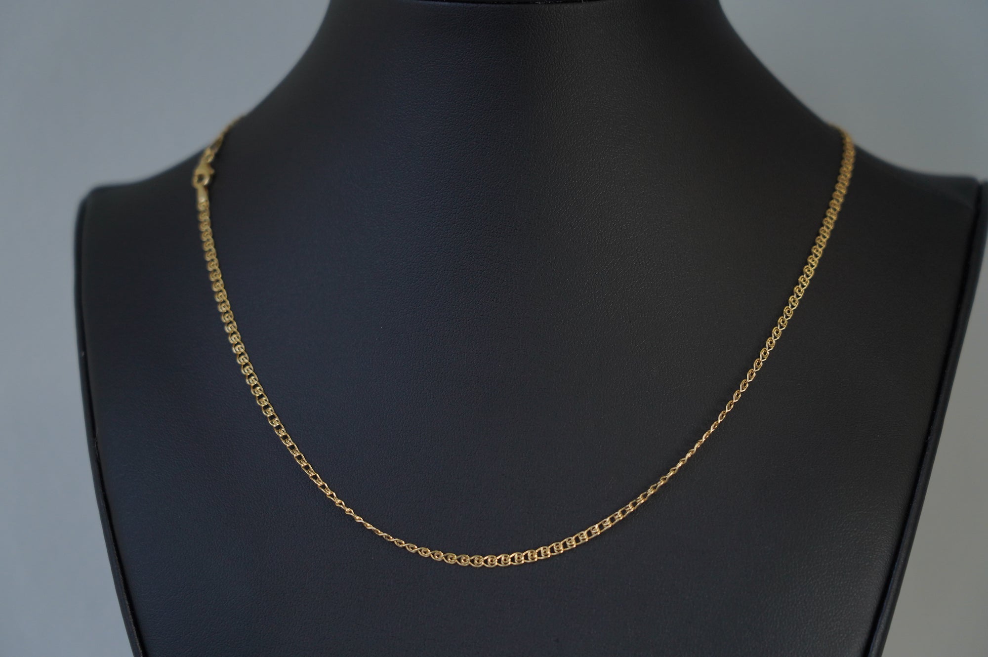 Gold Cable Chain Necklace