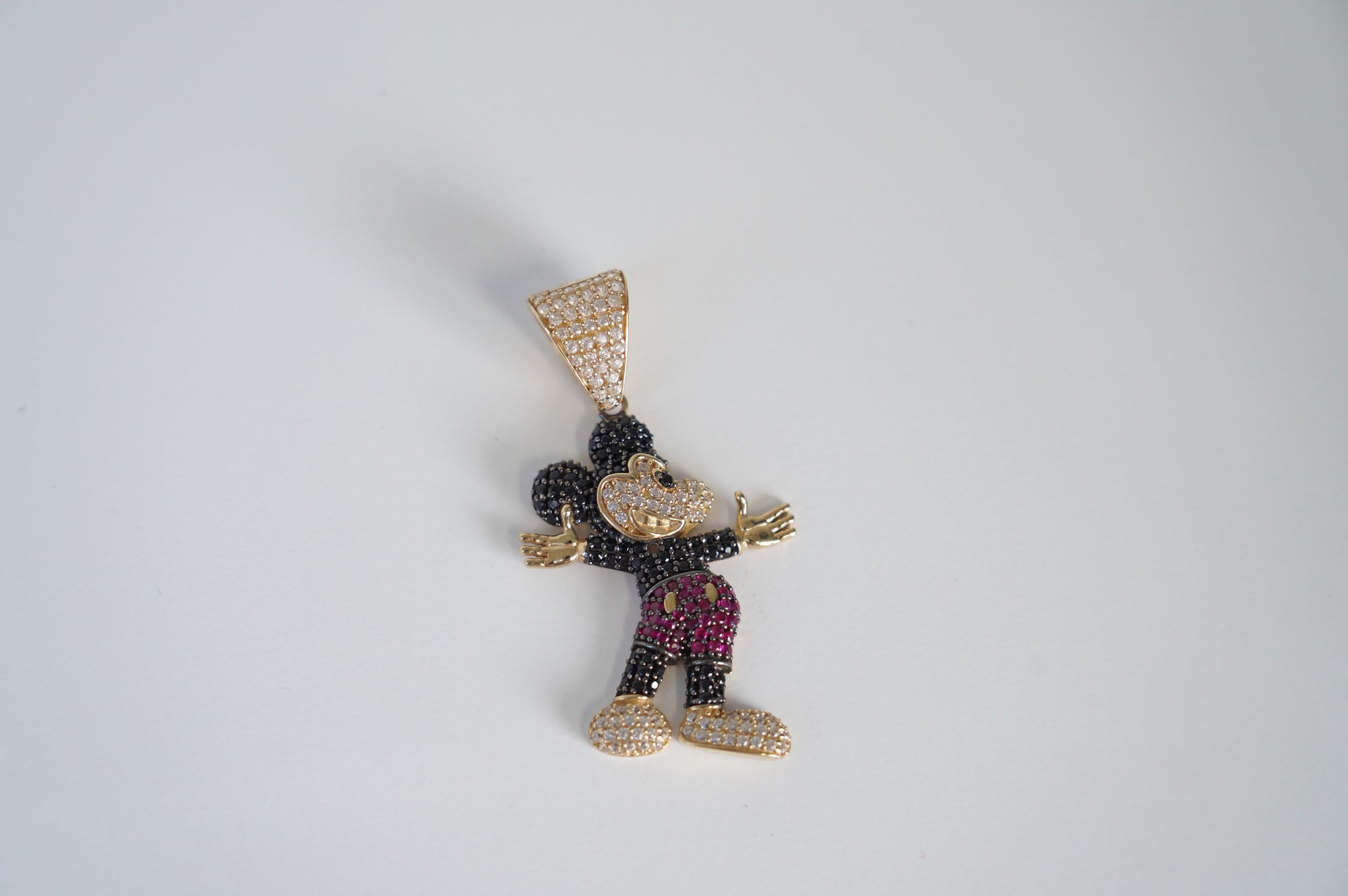 Mickey Mouse Diamond Pendant