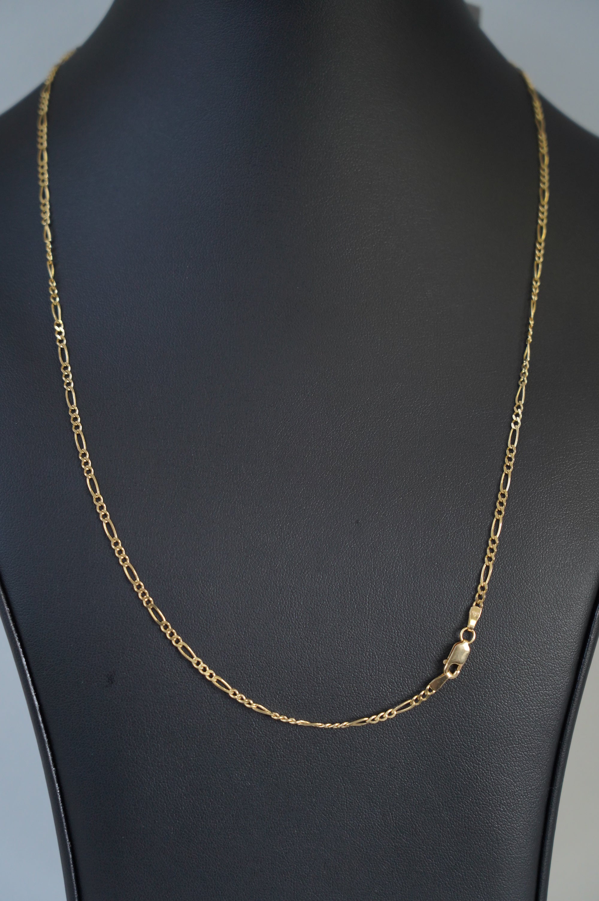 Gold Oval Link Chain Necklace