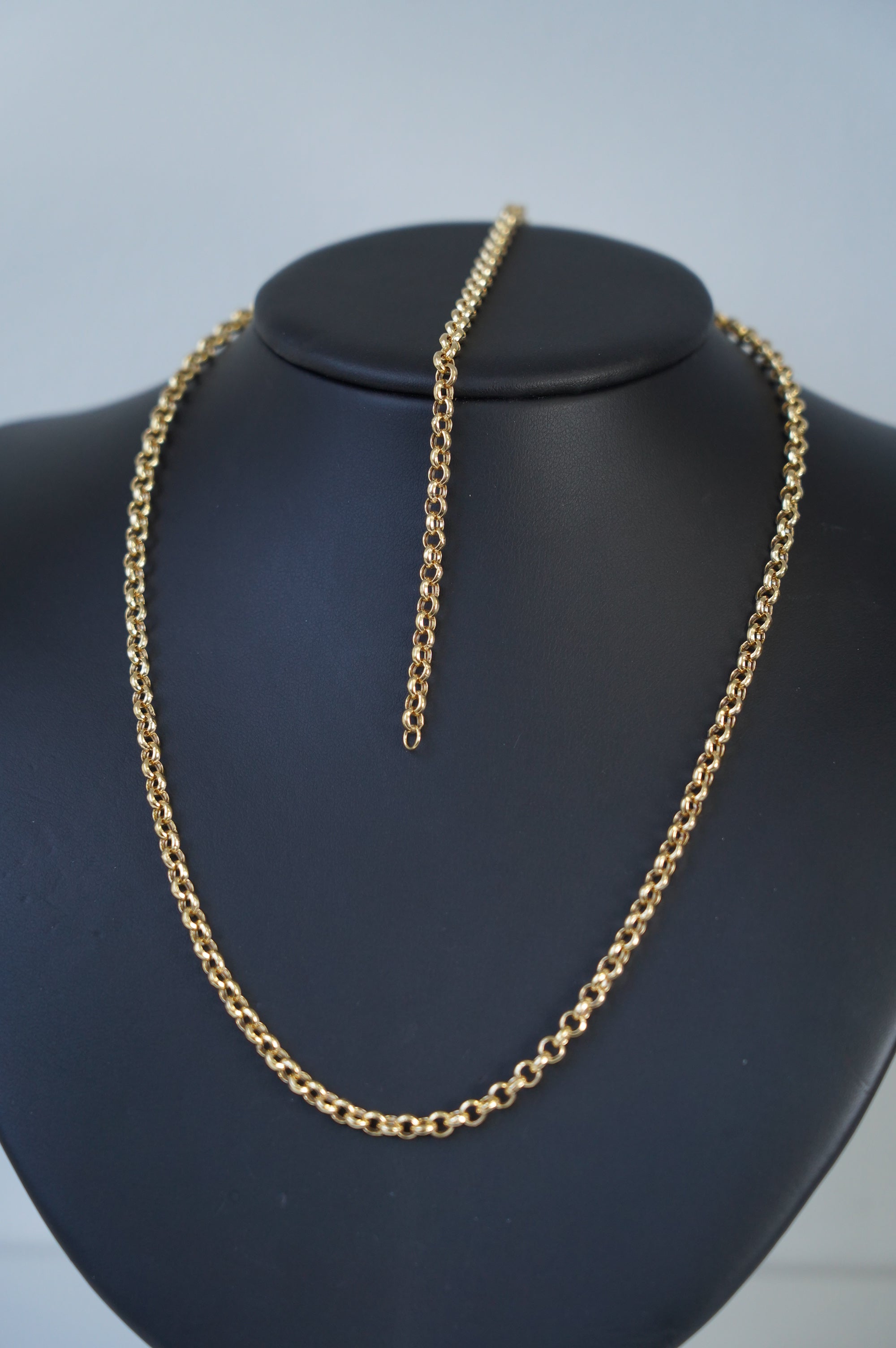 Gold Link Chain Necklace