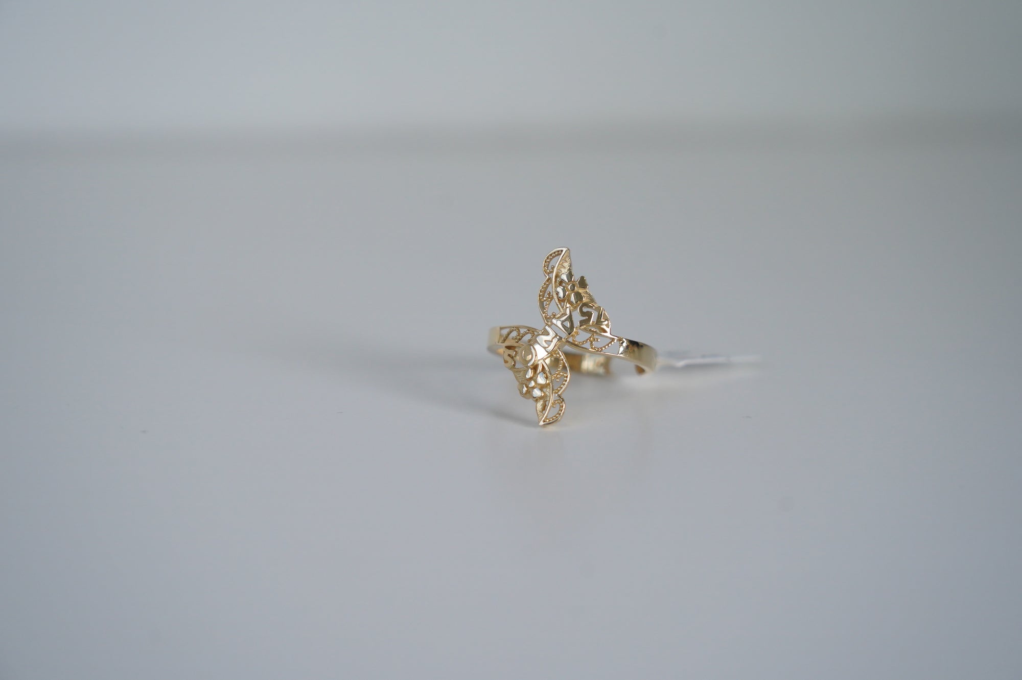 Filigree Butterfly Ring
