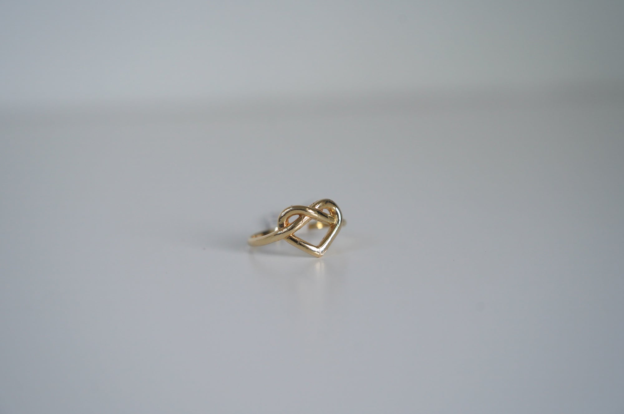 Intertwined Heart Ring