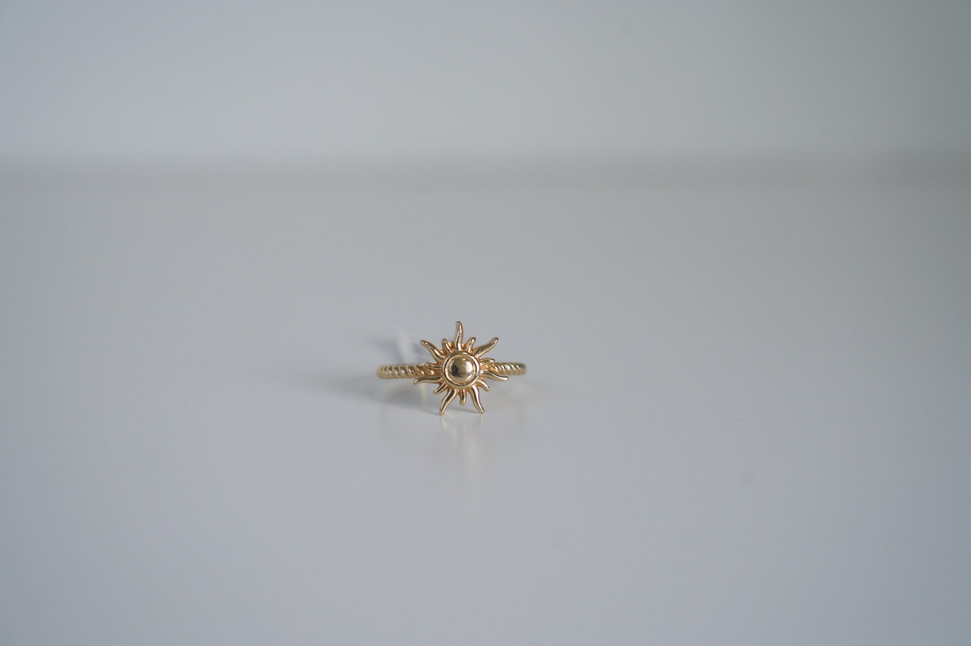 Golden Sunburst Ring