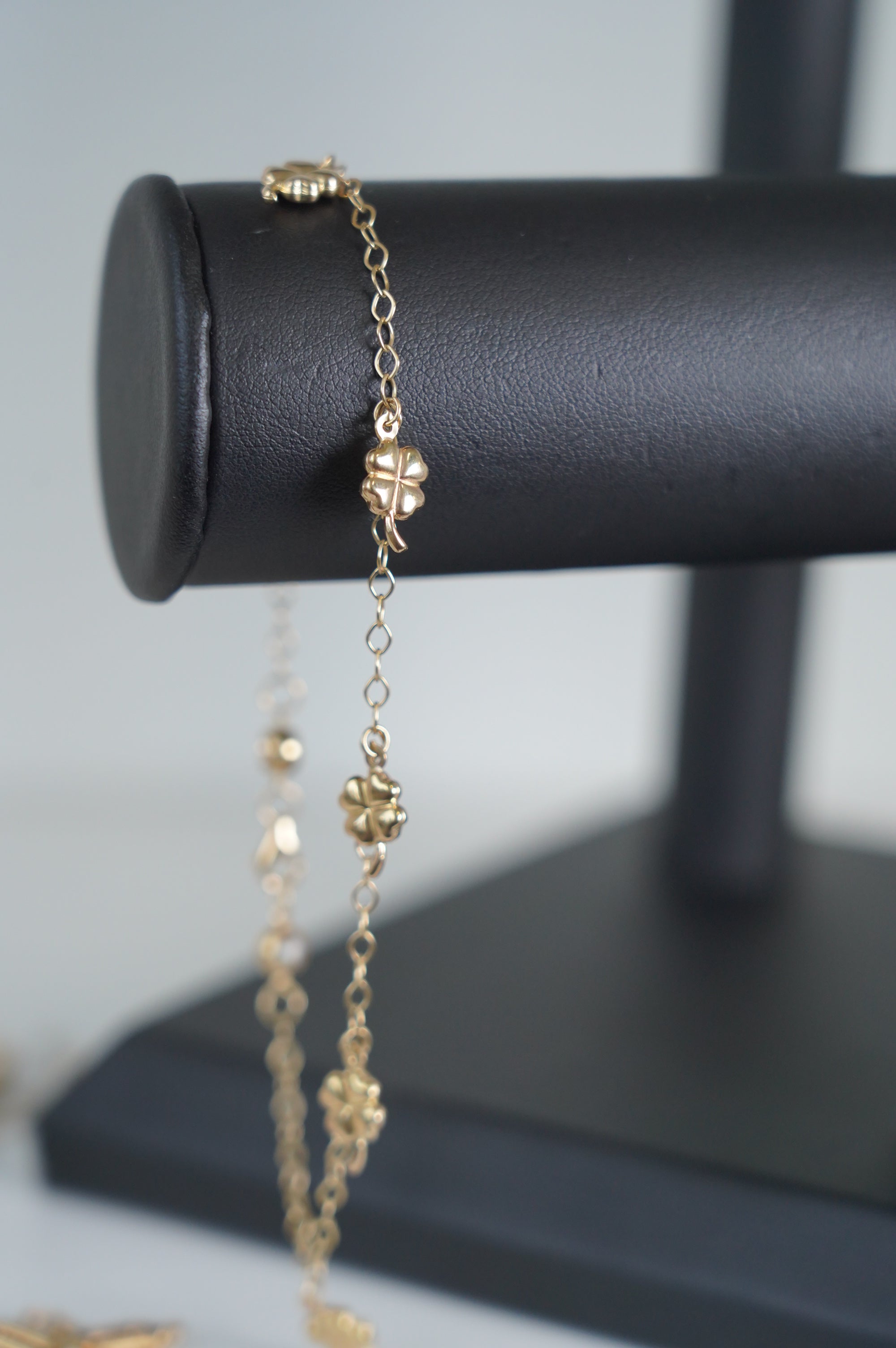 Gold Four-Leaf Van Cleef Bracelet